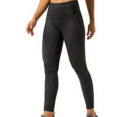 Mondetta Womens High Waisted Tight Size:X-Small Color:Black/Gray